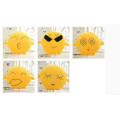 ¡Diseño modificado para requisitos particulares del OEM! Almohadillas amarillas de la emoji de la felpa